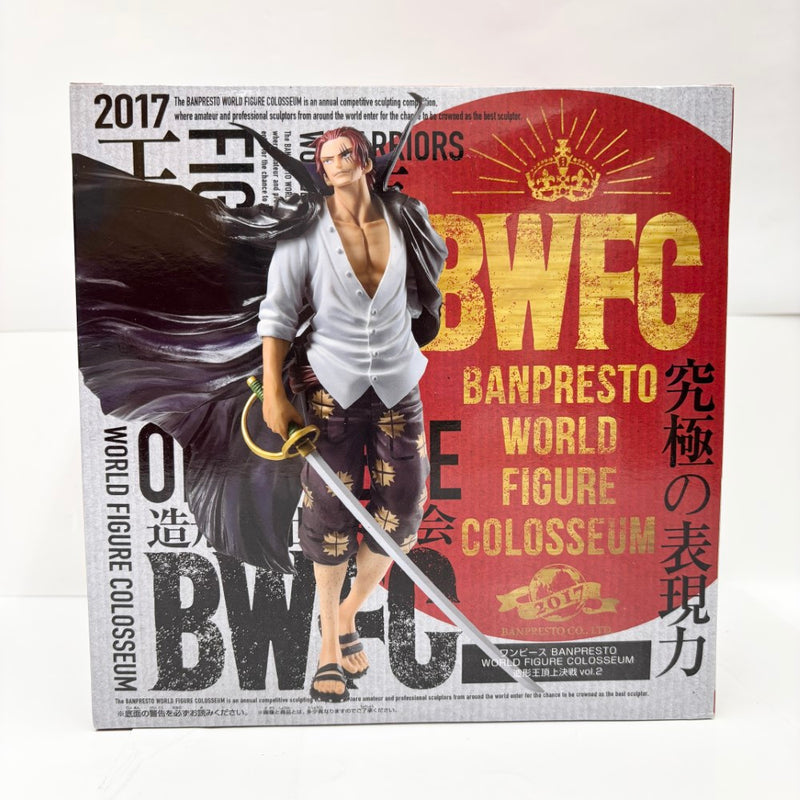 【中古】【未開封】シャンクス(フルカラー) 「ワンピース」 BANPRESTO WORLD FIGURE COLOSSEUM 造形王頂上決戦 vol.2＜フィギュア＞（代引き不可）6585