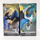 【中古】【未開封】【セット】 「ドラゴンボールZ」 MATCH MAKERS 人造人間18号VSミスター・サタン/マイティマスク＜フィギュア＞（代引き不可）6585