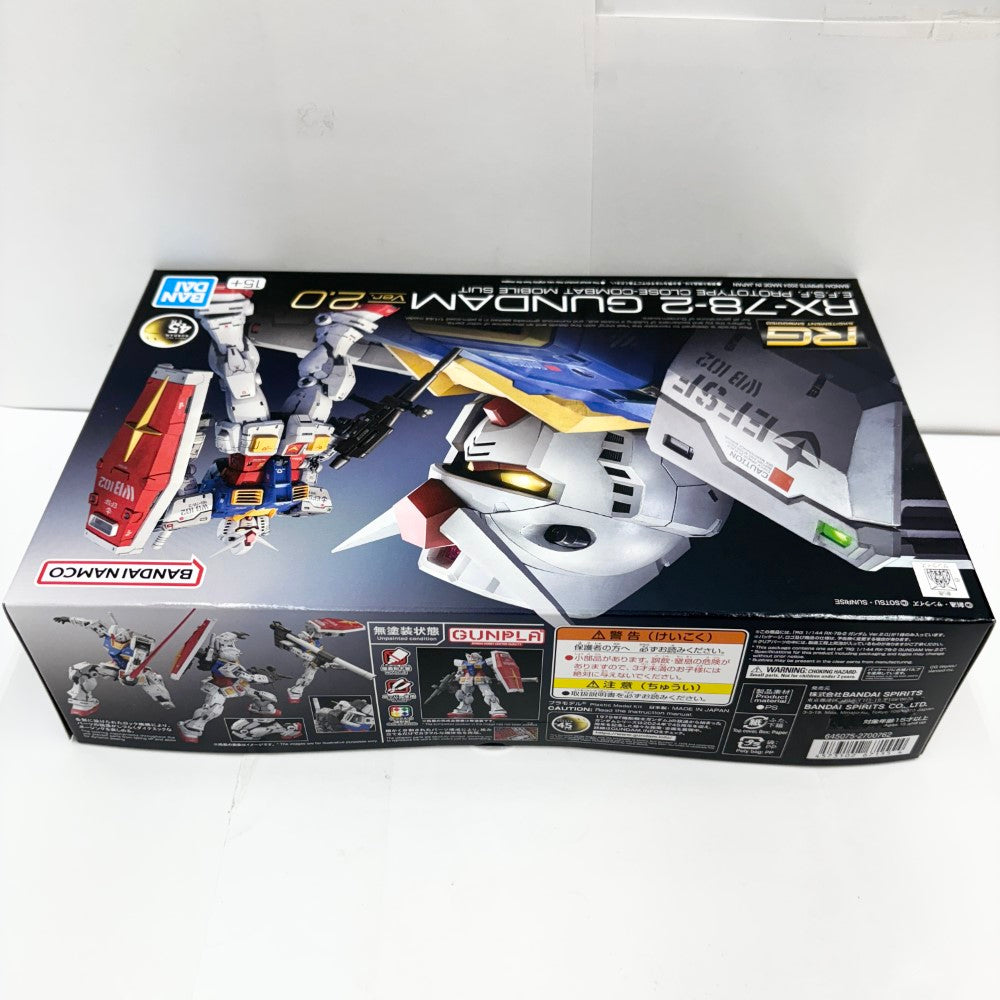 中古】【未組立】1/144 RG RX-78-2 ガンダム Ver2.0 「機動戦士