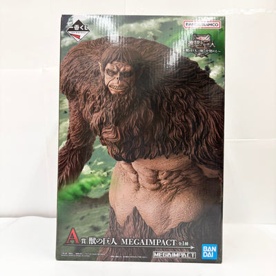 【中古】【未開封】獣の巨人 「一番くじ 進撃の巨人 〜獣の巨人は俺が仕留める〜」 MEGAIMPACT A賞＜フィギュア＞（代引き不可...