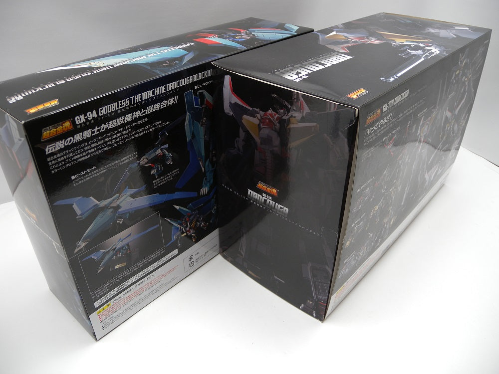 【中古】【開封品】超合金魂 GX-94 超獣機神ダンクーガ ブラックウイング 「超獣機神ダンクーガ」 魂ウェブ商店限定・超合金魂 GX-13R  超獣機神ダンクーガ (リニューアルバージョン) 「超獣機神ダンクーガ」2種セット＜フィギュア＞（代引き不可）6587