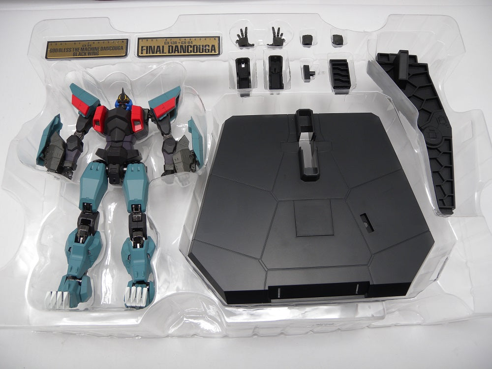 【中古】【開封品】超合金魂 GX-94 超獣機神ダンクーガ ブラックウイング 「超獣機神ダンクーガ」 魂ウェブ商店限定・超合金魂 GX-13R  超獣機神ダンクーガ (リニューアルバージョン) 「超獣機神ダンクーガ」2種セット＜フィギュア＞（代引き不可）6587