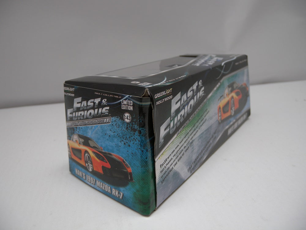 中古】【開封品】1/43 1997 Mazda RX-7 「ワイルド・スピードX3 TOKYO DRIFT」 [86212]＜おもちゃ＞（