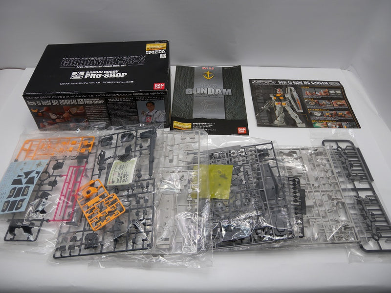 【中古】【未組立】1/100 MG RX-78-2 ガンダム Ver.1.5 川口克己プロデュース仕様 「機動戦士ガンダム」 プロショップ限定 [0152160]＜プラモデル＞（代引き不可）6587