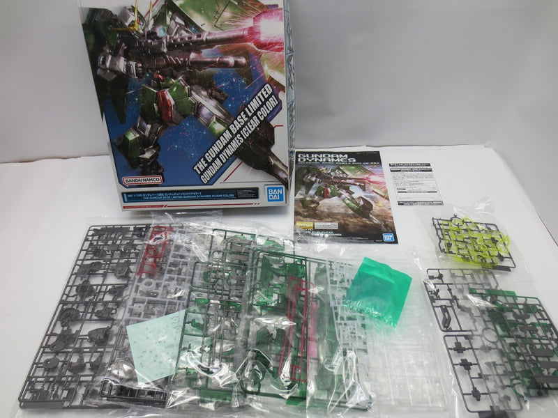 【中古】【未組立】1/100 MG GN-002 ガンダムデュナメス(クリアカラー) 「機動戦士ガンダム00(ダブルオー)」 ガンダムベース限定＜プラモデル＞（代引き不可）6587