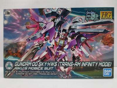 【中古】【未組立】1/144 HGBD GN-0000DVR/S ガンダムダブルオースカイHWS(トランザムインフィニティモード) 「...