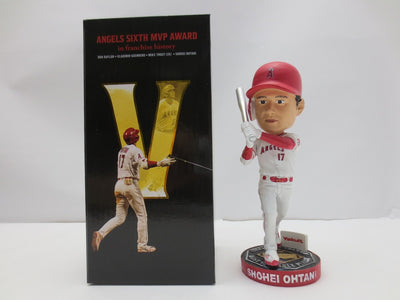 【中古】【開封品】MLB 大谷翔平 エンゼルス フィギュア ボブルヘッド MVP受賞記念 Bobblehead＜フィギュア＞（代引き不...