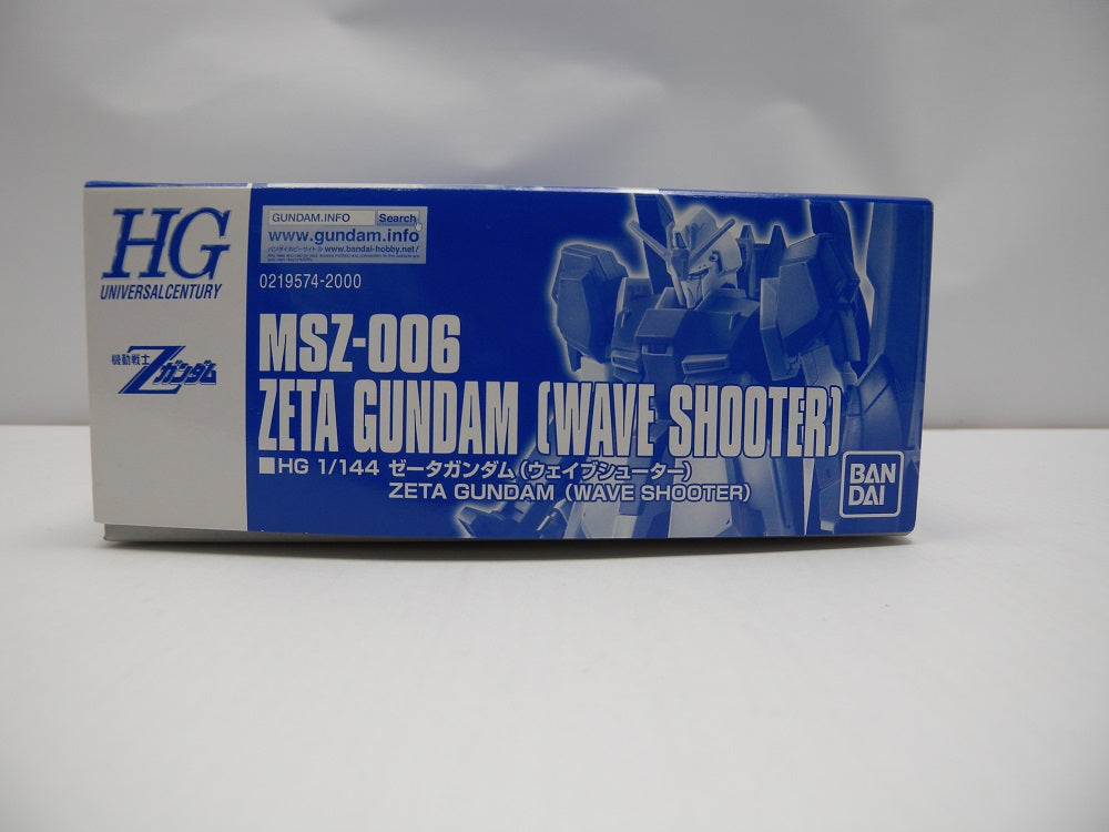 中古】【未組立】1/144 HGUC MSZ-006 ゼータガンダム ウェイブシューター 「機動戦士Zガンダム」 プレミアムバンダイ限定