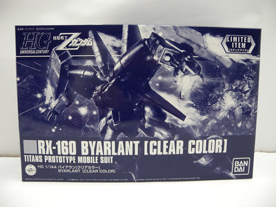 【中古】【未組立】1/144 HG RX-160 バイアラン クリアカラー 「機動戦士Zガンダム」 イベント限定 [5055503]＜...