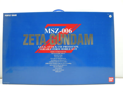 【中古】【未組立】1/60 PG MSZ-006 Zガンダム 「機動戦士Zガンダム」 [0075680]＜プラモデル＞（代引き不可）6587