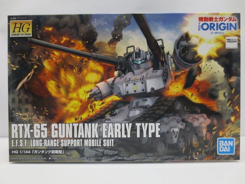 【中古】【未組立】1/144 HG RTX-65 ガンタンク初期型 「機動戦士ガンダム THE ORIGIN」＜プラモデル＞（代引き不可）6587