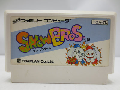 【中古】【開封品】ファミコンソフト　スノーブラザーズ ＜レトロゲーム＞（代引き不可）6587