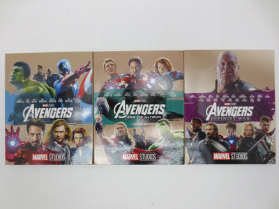 【中古】【開封品】【セット】アベンジャーズ MovieNEX＆エイジ・オブ・ウルトロン MovieNEX＆インフィニティ・ウォー Mo...