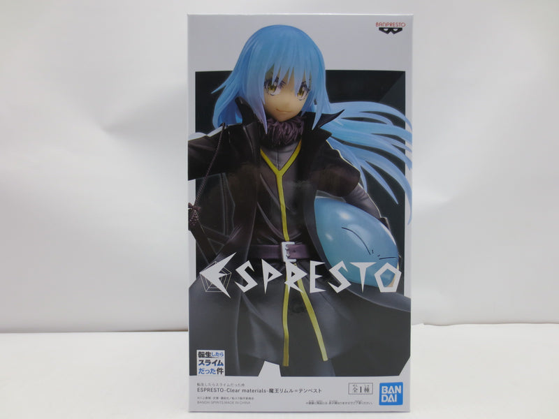 【中古】【未開封】魔王 リムル=テンペスト 「転生したらスライムだった件」 ESPRESTO-Clear materials-魔王リムル=テンペスト＜フィギュア＞（代引き不可）6587