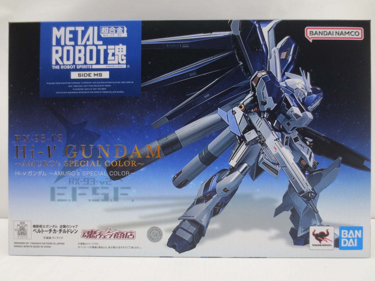 【中古】【開封品】METAL ROBOT魂 ＜SIDE MS＞ Hi-νガンダム 〜AMURO's SPECIAL COLOR〜 「機動戦士