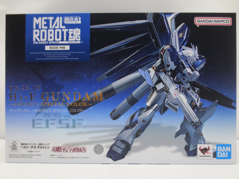 中古】【開封品】METAL ROBOT魂 ＜SIDE MS＞ Hi-νガンダム 〜AMURO's SPECIAL COLOR〜 「機動戦士