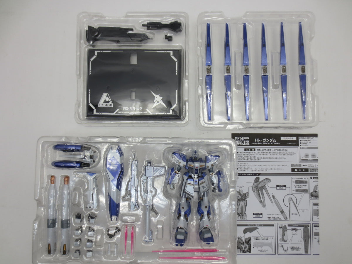 中古】【開封品】METAL ROBOT魂 ＜SIDE MS＞ Hi-νガンダム 〜AMURO's SPECIAL COLOR〜 「機動戦士