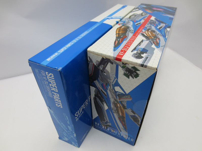 【中古】【開封品】DX超合金 VF-31J ジークフリード(ハヤテ・インメルマン機) 「マクロスΔ」＆スーパーパーツセット 「マクロスΔ」 魂ウェブ商店限定＜フィギュア＞（代引き不可）6587