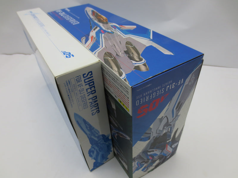 【中古】【開封品】DX超合金 VF-31J ジークフリード(ハヤテ・インメルマン機) 「マクロスΔ」＆スーパーパーツセット 「マクロスΔ」 魂ウェブ商店限定＜フィギュア＞（代引き不可）6587