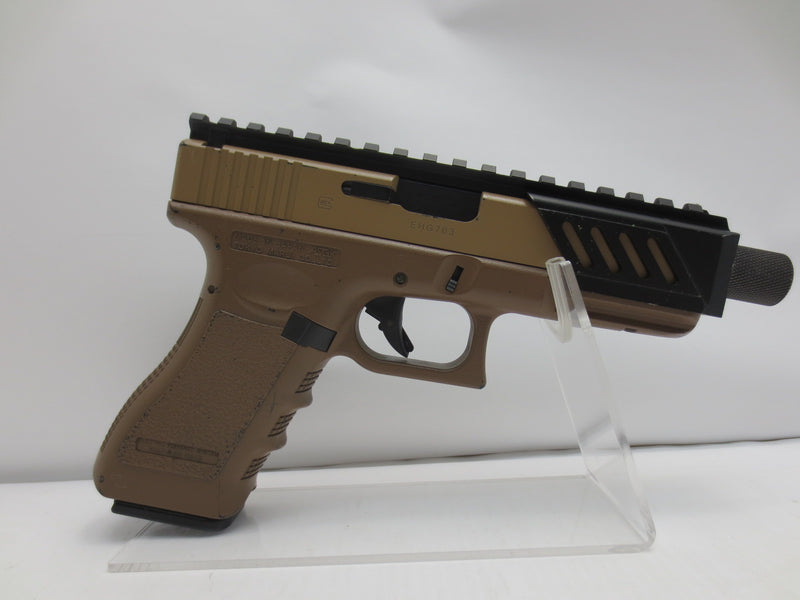 【中古】【箱なし・本体のみ】ガスブローバックガン  GLOCK 18C＜ミリタリー＞（代引き不可）6587