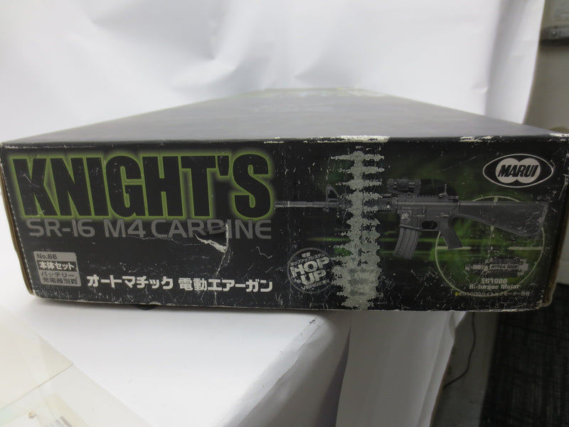 【中古】【開封品】東京マルイ 電動ガン ナイツSR-16 M4カービン＜ミリタリー＞（代引き不可）6587