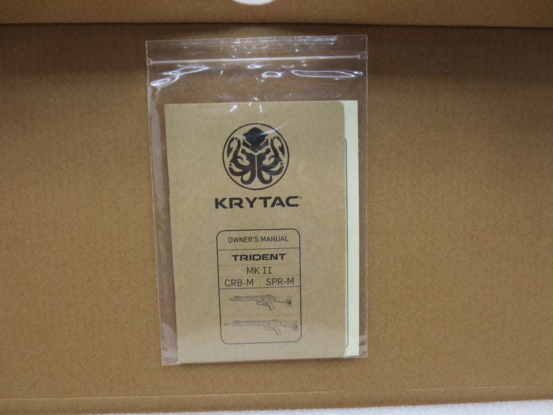 【中古】【開封品】KRYTAC TRIDENT MK2 SPR-M:AEG/Black/6mm＜ミリタリー＞（代引き不可）6587