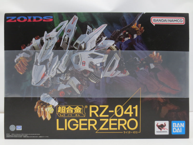 中古】【未開封】【セット】超合金 RZ-041 ライガーゼロ＆ゼロ専用 チェンジングアーマーセット 「ZOIDS ゾイド」＜フィギュア＞（