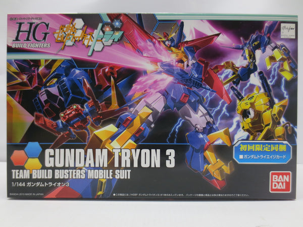 【中古】【未組立】1/144 HGBF ガンダムトライオン3 「ガンダムビルドファイターズトライ」 [0196707]＜プラモデル＞（代引き不可）6587