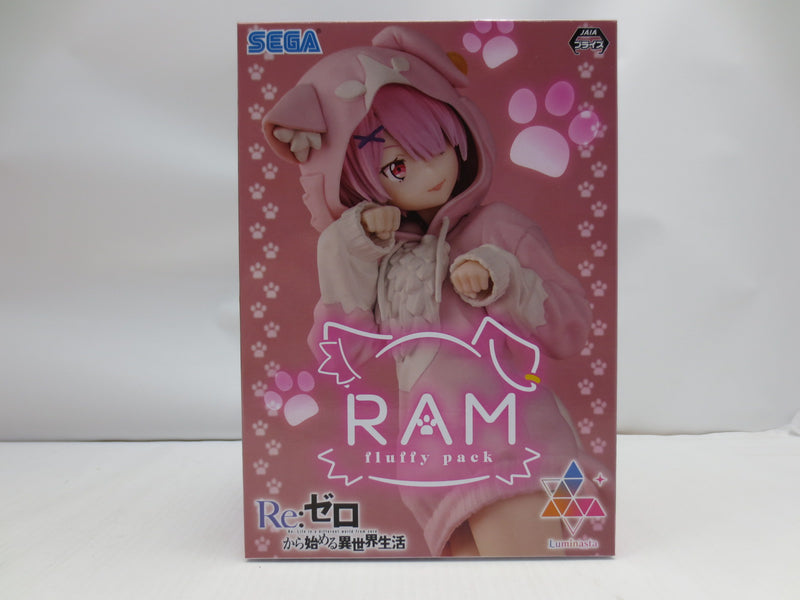 【中古】【未開封】ラム 「Re：ゼロから始める異世界生活」 Luminasta“ラム”-もふもふパック-＜フィギュア＞（代引き不可）6587