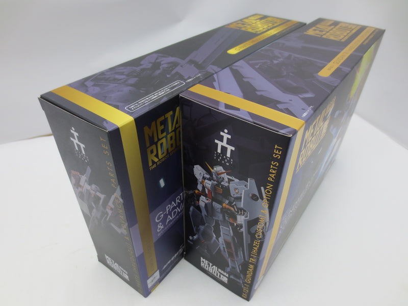 【中古】【開封品・未開封】【セット】METAL ROBOT魂 ＜SIDE MS＞ ガンダムTR-1[ヘイズル改]＆オプションパーツセット 「ADVANCE OF Z ティターンズの旗のもとに」＆Gパーツ[フルドド]＜フィギュア＞（代引き不可）6587