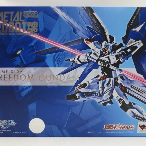 中古】【開封品】METAL ROBOT魂 ＜SIDE MS＞ フリーダムガンダム 「機動戦士ガンダム SEED」 魂ウェブ商店限定＜フィギ