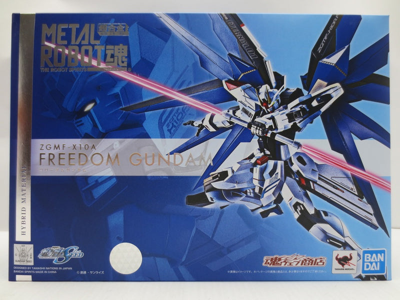 【中古】【開封品】METAL ROBOT魂 ＜SIDE MS＞ フリーダムガンダム 「機動戦士ガンダム SEED」  魂ウェブ商店限定＜フィギュア＞（代引き不可）6587