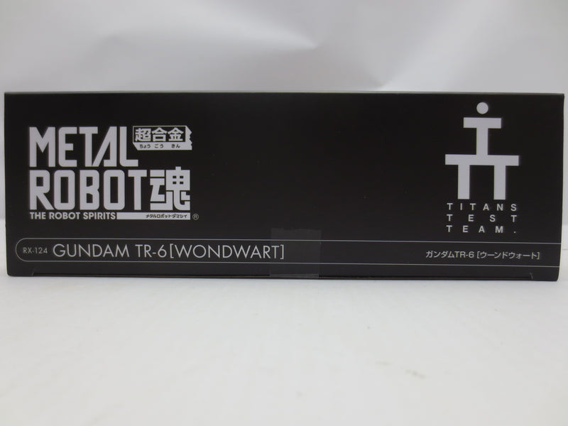 【中古】【未開封】METAL ROBOT魂 ＜SIDE MS＞ ガンダムTR-6[ウーンドウォート] 「ADVANCE OF Z ティターンズの旗のもとに」 魂ウェブ商店限定＜フィギュア＞（代引き不可）6587