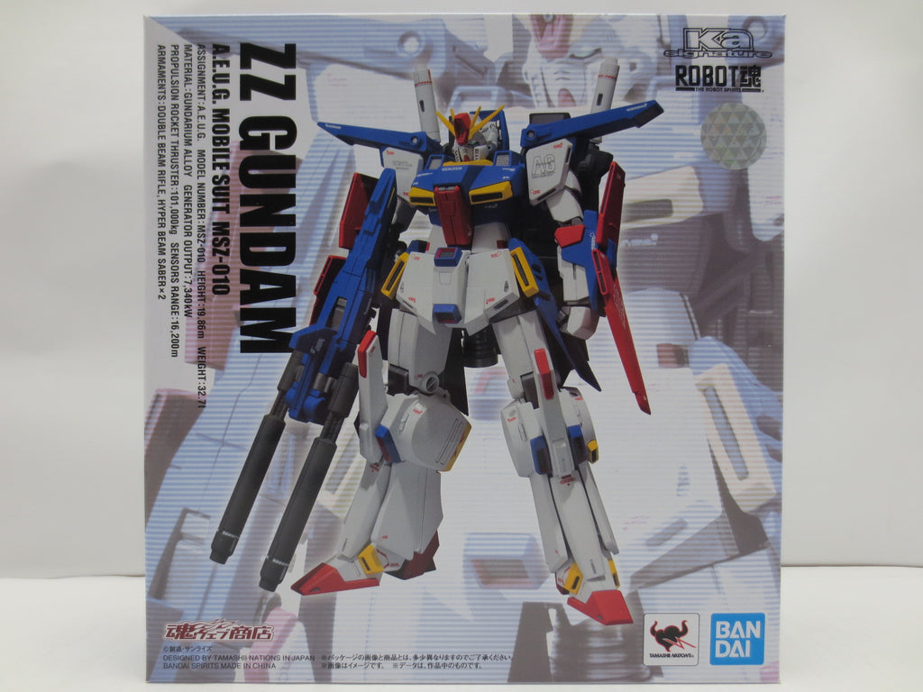 【中古】【開封品】ROBOT魂 (Ka signature) ＜SIDE MS＞ ZZガンダム 「機動戦士ガンダムZZ」 魂ウェブ商店...