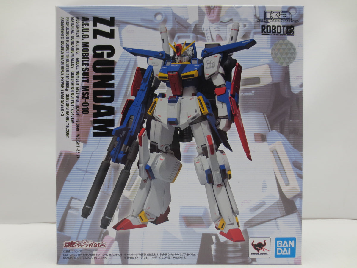 中古】【開封品】ROBOT魂 (Ka signature) ＜SIDE MS＞ ZZガンダム 「機動戦士ガンダムZZ」 魂ウェブ商店限定＜