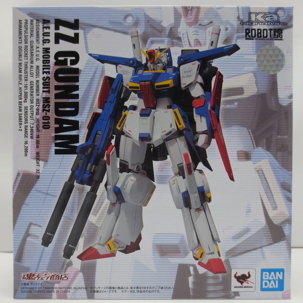 中古】【開封品】ROBOT魂 (Ka signature) ＜SIDE MS＞ ZZガンダム 「機動戦士ガンダムZZ」 魂ウェブ商店限定＜