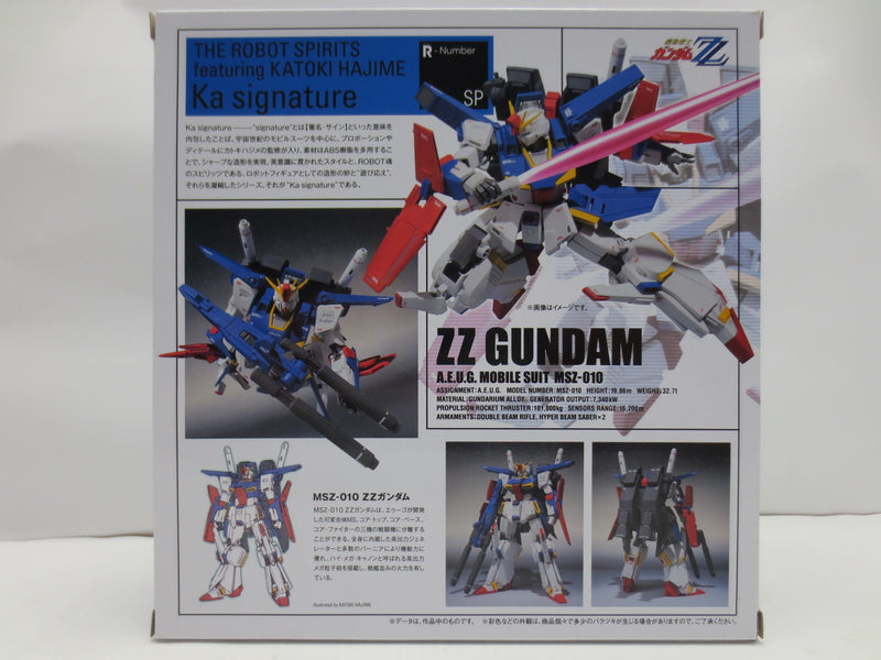 【中古】【開封品】ROBOT魂 (Ka signature) ＜SIDE MS＞ ZZガンダム 「機動戦士ガンダムZZ」 魂ウェブ商店限定＜フィギュア＞（代引き不可）6587