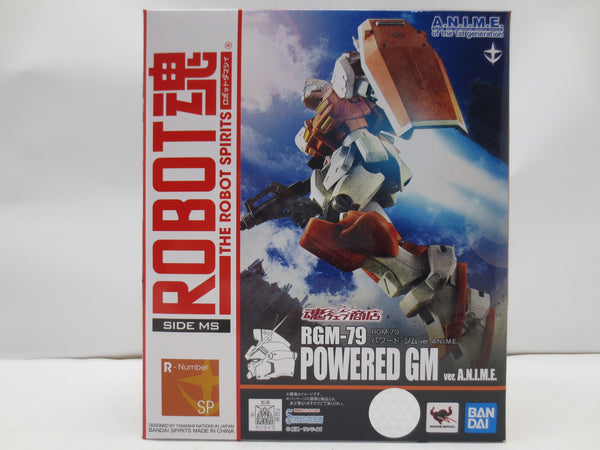 【中古】【開封品】ROBOT魂 ＜SIDE MS＞ RGM-79 パワード・ジム ver. A.N.I.M.E. 「機動戦士ガンダム0083 STARDUST MEMORY」 魂ウェブ商店限定＜フィギュア＞（代引き不可）6587