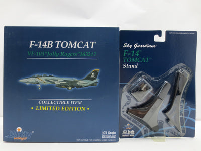 【中古】【開封品】【セット】1/72 F-14B U.S.NAVY VF-103 ジョリーロジャース [WTW-72-009-027]...