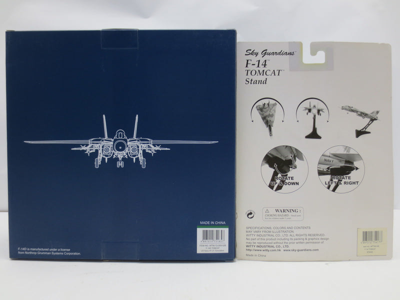 【中古】【開封品】【セット】1/72 F-14D VF-31 TOMCAT US Navy VF-31Tomcatters [WTW-72-009-026]＆1/72 F-14専用ディスプレイスタンド 「スカイガーディアンズシリーズ」 [WT72014S]＜コレクターズアイテム＞（代引き不可）6587