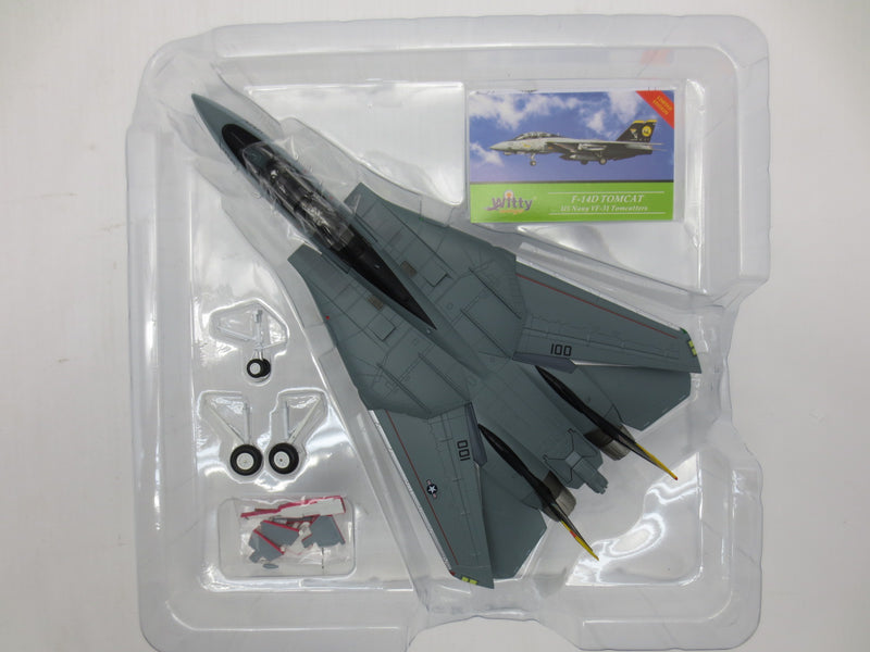 【中古】【開封品】【セット】1/72 F-14D VF-31 TOMCAT US Navy VF-31Tomcatters [WTW-72-009-026]＆1/72 F-14専用ディスプレイスタンド 「スカイガーディアンズシリーズ」 [WT72014S]＜コレクターズアイテム＞（代引き不可）6587