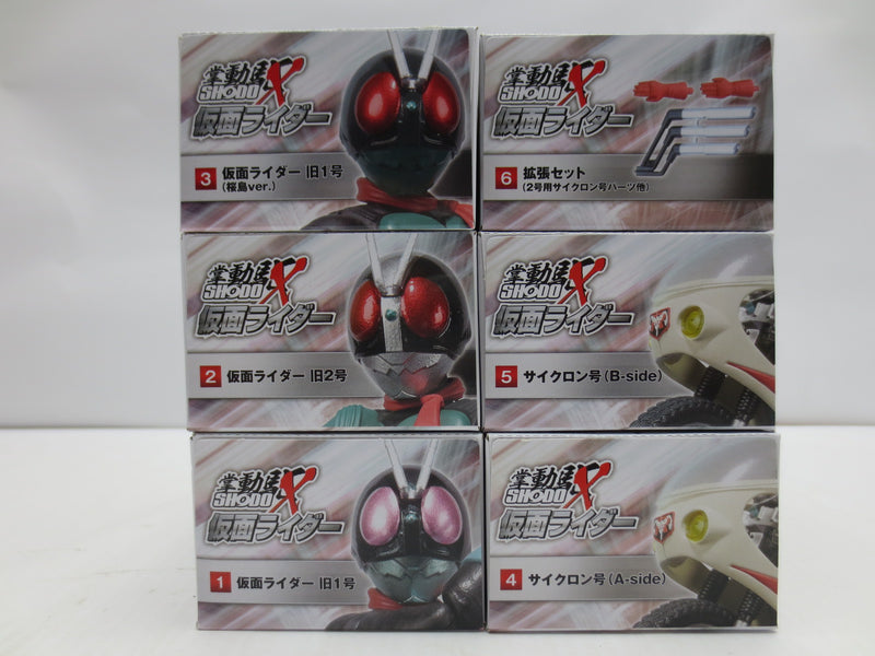 【中古】【未開封】【全6種セット】 「SHODO-X 仮面ライダー」＜フィギュア＞（代引き不可）6587