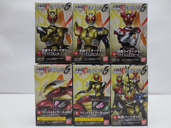 【中古】【未開封】【全6種セット】 「SHODO-X 仮面ライダー6」＜フィギュア＞（代引き不可）6587