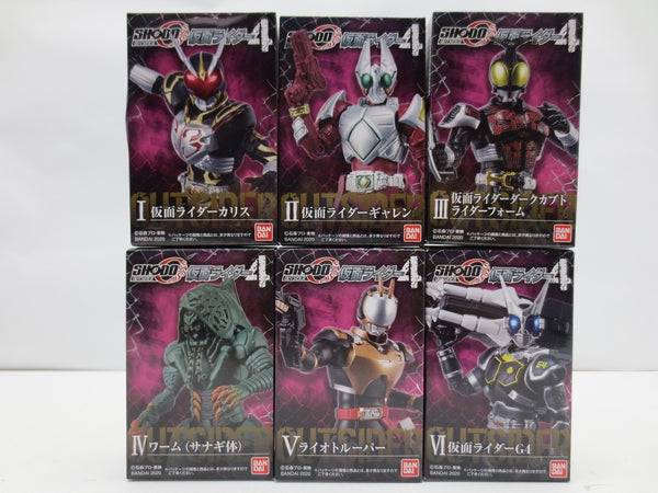 【中古】【未開封】【全6種セット】 「SHODO-O 仮面ライダー4」＜フィギュア＞（代引き不可）6587