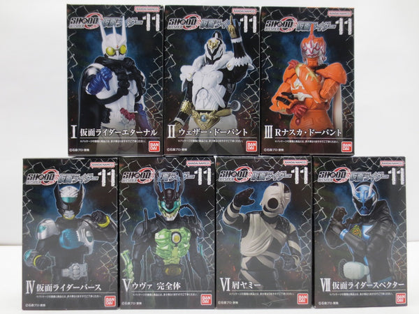 【中古】【未開封】【全7種セット】 「SHODO-O 仮面ライダー11」＜フィギュア＞（代引き不可）6587