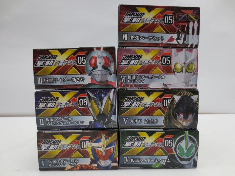 【中古】【未開封】【全7種セット】 「掌動ーXX仮面ライダー5」＜フィギュア＞（代引き不可）6587