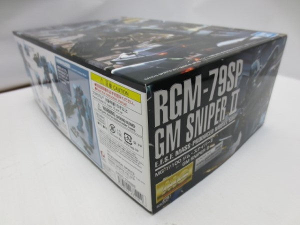 【中古】【未組立】1/100 MG RGM-79SP ジム・スナイパーII 「機動戦士ガンダム0080 ポケットの中の戦争」＜プラモデル＞（代引き不可）6587