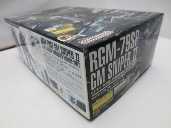 【中古】【未組立】1/100 MG RGM-79SP ジム・スナイパーII 「機動戦士ガンダム0080 ポケットの中の戦争」＜プラモデル＞（代引き不可）6587