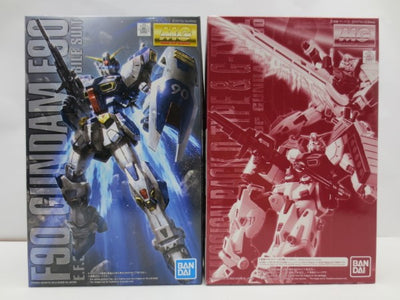 【中古】【未組立】【セット】1/100 MG F-90 ガンダム F90　1/100 MG ガンダムF90用 ミッションパック Dタイ...