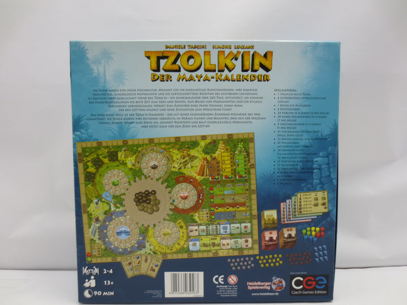 【中古】【開封品】ツォルキン：マヤ神聖歴 (Tzolk’in： Der Maya-Kalendar)＜おもちゃ＞（代引き不可）6587